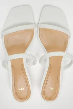 Clearance SANDALIA TACÓN PIEL TIRAS TUBULARES Mujer Zapatos