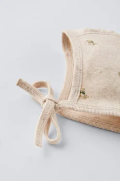 Niños ZARA 1½ - 6 Años·Accesorios|1½ - 6 Años·Accesorios<SET CAPOTA Y BANDANA OSITOS