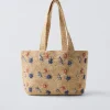 Niños ZARA 6 - 14 Años·Bolsos / Mochilas<SHOPPER RAFIA BORDADOS - SEA NY