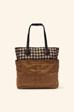 Niños ZARA 6 - 14 Años·Bolsos / Mochilas<SHOPPER VICHY LIMITED EDITION