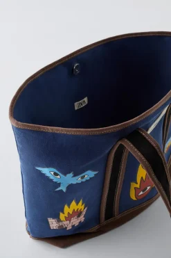 Niños ZARA 6 - 14 Años·Bolsos / Mochilas<SHOPPER X RICARDO CAVOLO