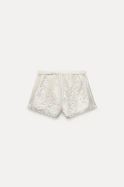 Discount SHORTS BORDADOS CON LINO Mujer Faldas / Shorts