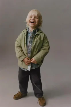 Niños ZARA 1½ - 6 Años·Camisas / Sobrecamisas<SOBRECAMISA ACOLCHADA