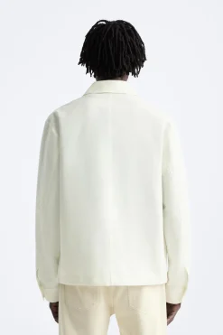 Outlet SOBRECAMISA ALGODÓN - LINO Hombre Sobrecamisas