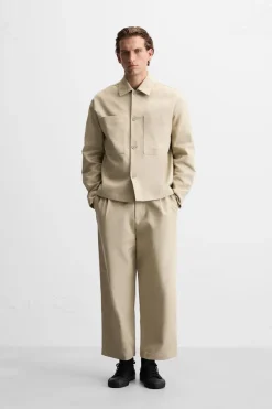 Best SOBRECAMISA BOLSILLOS Hombre Sobrecamisas