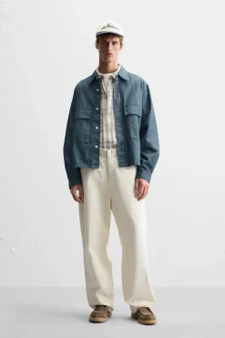 Outlet SOBRECAMISA BOLSILLOS Hombre Sobrecamisas