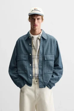 Outlet SOBRECAMISA BOLSILLOS Hombre Sobrecamisas