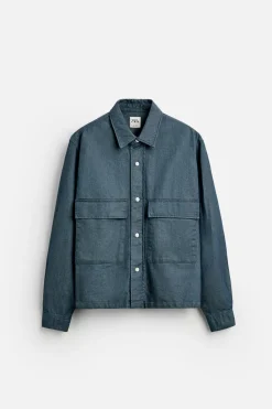 Outlet SOBRECAMISA BOLSILLOS Hombre Sobrecamisas