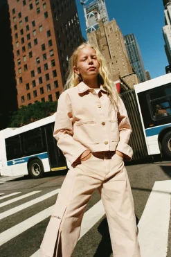 Niños ZARA 6 - 14 Años·Abrigos|6 - 14 Años·Total Look<SOBRECAMISA BORDADOS