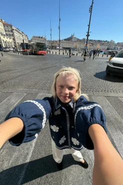 Niños ZARA 6 - 14 Años·Abrigos|6 - 14 Años·Total Look<SOBRECAMISA BORDADOS CONTRASTE