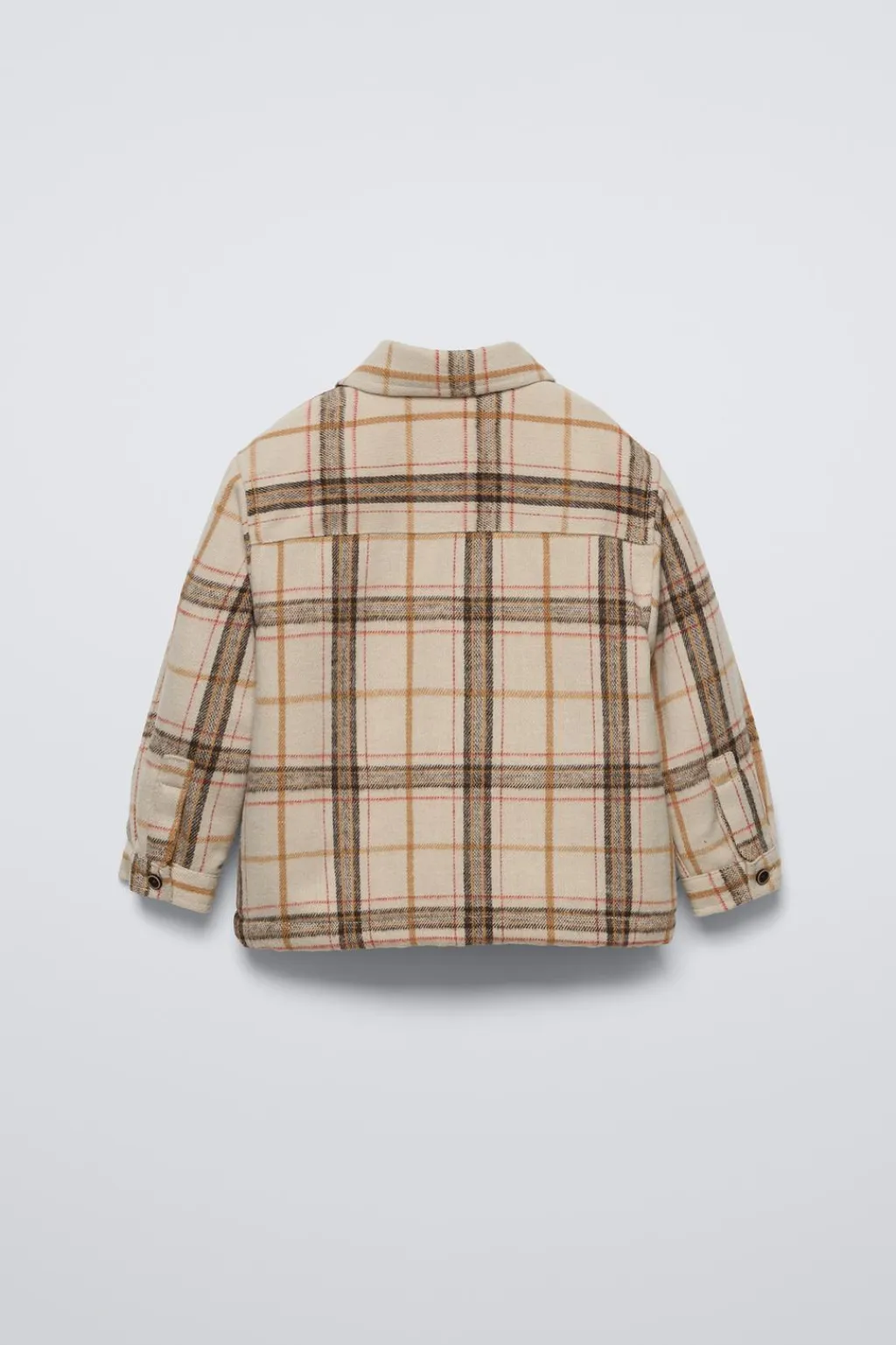 Niños ZARA 1½ - 6 Años·Camisas / Sobrecamisas<SOBRECAMISA BORREGUILLO CUADROS