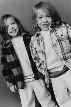 Niños ZARA 1½ - 6 Años·Camisas / Sobrecamisas<SOBRECAMISA BORREGUILLO CUADROS