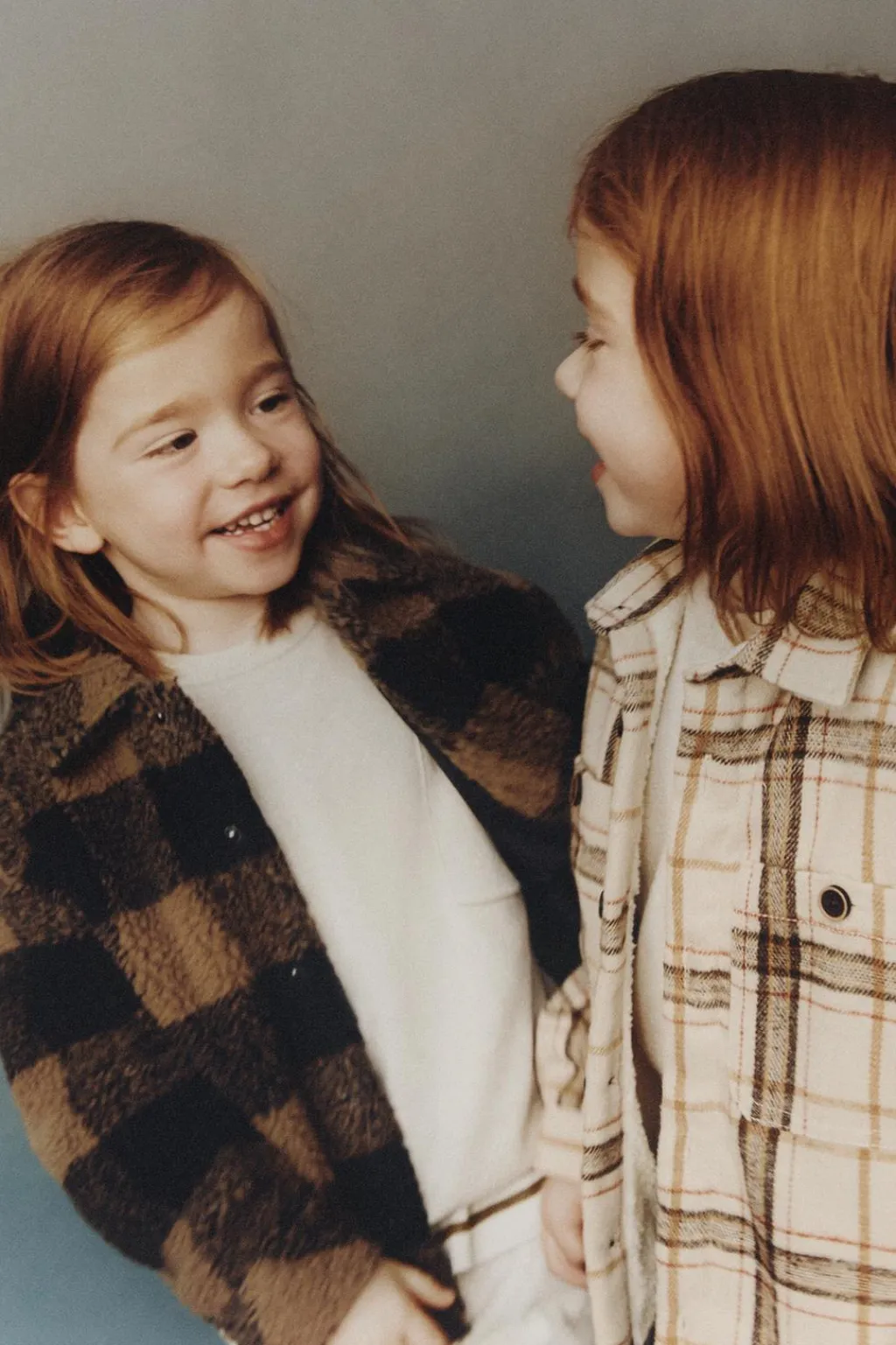 Niños ZARA 1½ - 6 Años·Camisas / Sobrecamisas<SOBRECAMISA BORREGUILLO CUADROS