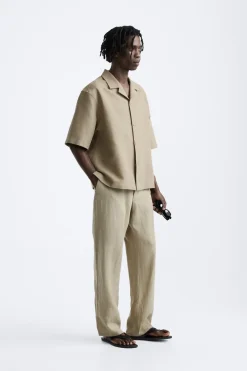 Hot SOBRECAMISA BOXY FIT Hombre Sobrecamisas