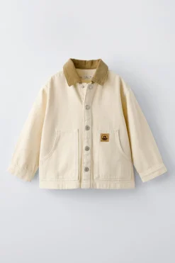 Niños ZARA 1½ - 6 Años·Camisas|1½ - 6 Años·Camisas / Sobrecamisas<SOBRECAMISA CEULLO COMBINADO