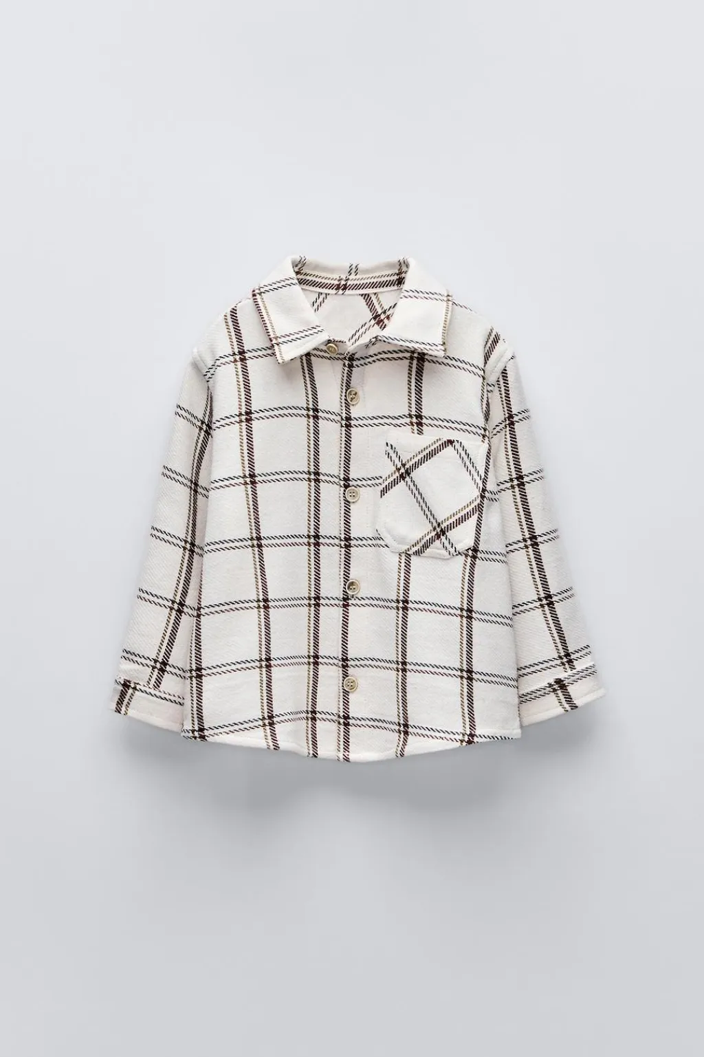 Niños ZARA 1½ - 6 Años·Camisas / Sobrecamisas<SOBRECAMISA CUADROS