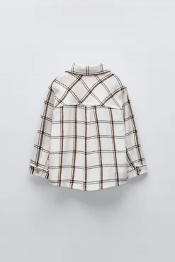 Niños ZARA 1½ - 6 Años·Camisas / Sobrecamisas<SOBRECAMISA CUADROS