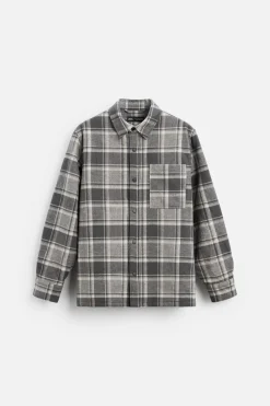 Outlet SOBRECAMISA CUADROS ACOLCAHDA Hombre Sobrecamisas