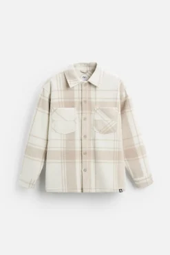 Outlet SOBRECAMISA CUADROS BOLSILLOS Hombre Sobrecamisas