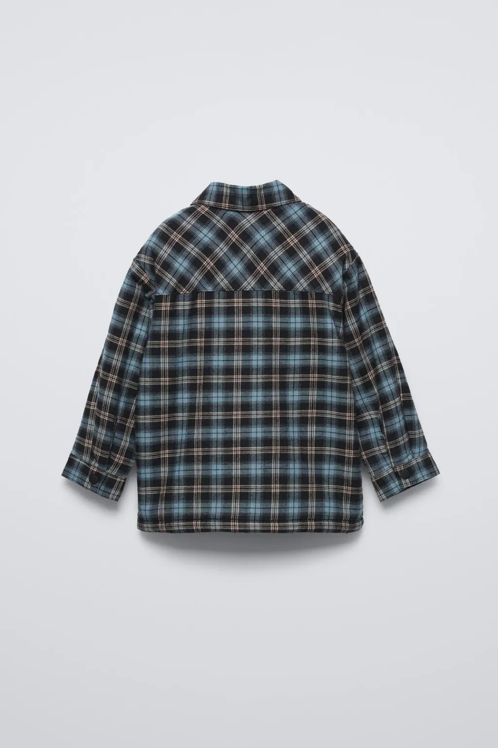 Niños ZARA 1½ - 6 Años·Camisas / Sobrecamisas<SOBRECAMISA CUADROS BORREGUILLO