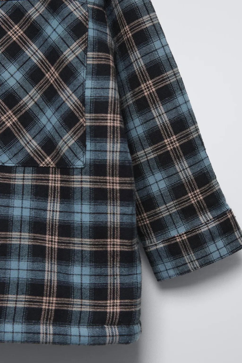 Niños ZARA 1½ - 6 Años·Camisas / Sobrecamisas<SOBRECAMISA CUADROS BORREGUILLO