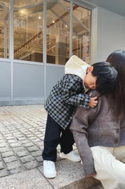 Niños ZARA 1½ - 6 Años·Camisas / Sobrecamisas<SOBRECAMISA CUADROS BORREGUILLO