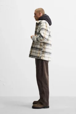 Clearance SOBRECAMISA CUADROS COMBINADA Hombre Sobrecamisas