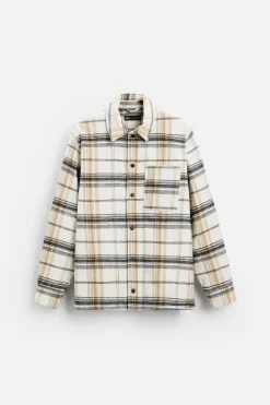 Clearance SOBRECAMISA CUADROS COMBINADA Hombre Sobrecamisas