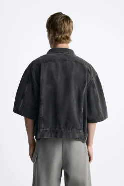 Discount SOBRECAMISA DENIM Hombre Sobrecamisas