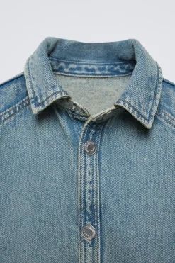 Niños ZARA 1½ - 6 Años·Camisas / Sobrecamisas<SOBRECAMISA DENIM