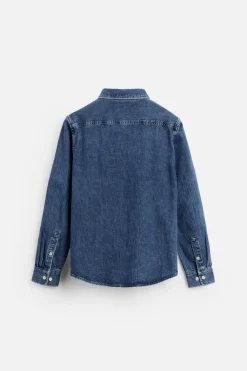 New SOBRECAMISA DENIM Hombre Sobrecamisas