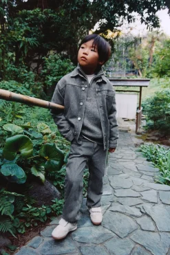 Niños ZARA 6 - 14 Años·Camisas / Sobrecamisas<SOBRECAMISA DENIM