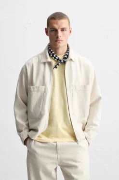 Discount SOBRECAMISA DENIM ALGODÓN - CÁÑAMO Hombre Sobrecamisas