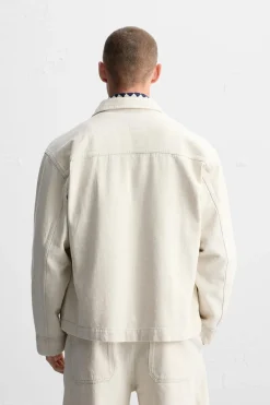 Discount SOBRECAMISA DENIM ALGODÓN - CÁÑAMO Hombre Sobrecamisas