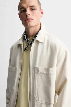 Discount SOBRECAMISA DENIM ALGODÓN - CÁÑAMO Hombre Sobrecamisas