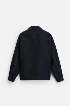 Best SOBRECAMISA DENIM BOLSILLOS Hombre Sobrecamisas