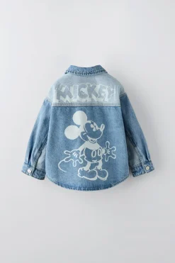 Niños ZARA 1½ - 6 Años·Camisas|1½ - 6 Años·Jeans / Denim<SOBRECAMISA DENIM MICKEY MOUSE © DISNEY
