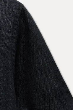 Sale SOBRECAMISA DENIM ZW COLLECTION Mujer Chaquetas / Cazadoras|Camisas / Blusas