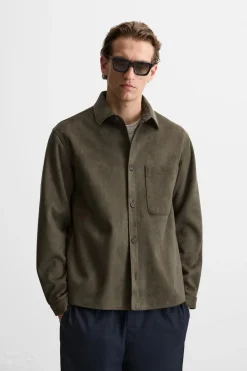 Sale SOBRECAMISA EFECTO ANTE Hombre Sobrecamisas