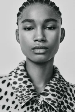 Sale SOBRECAMISA EFECTO PELO ESTAMPADO ANIMAL Mujer Chaquetas / Cazadoras