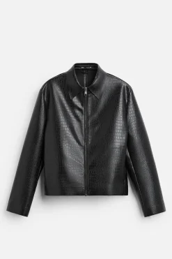 Online SOBRECAMISA EFECTO PIEL GRABADA Hombre Sobrecamisas