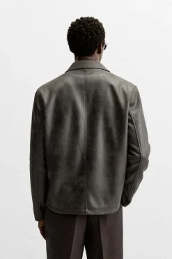 Best SOBRECAMISA EFECTO PIEL LAVADA Hombre Sobrecamisas