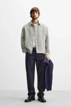 Clearance SOBRECAMISA ESTRUCTURA Hombre Sobrecamisas