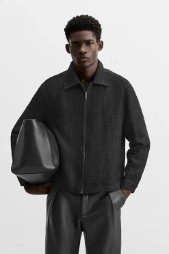 Best SOBRECAMISA ESTRUCTURA CREMALLERA Hombre Sobrecamisas