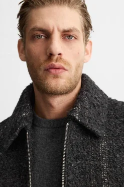 Best SOBRECAMISA ESTRUCTURA RAYAS Hombre Sobrecamisas