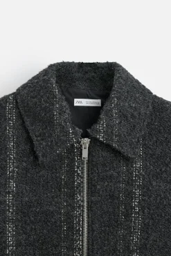 Best SOBRECAMISA ESTRUCTURA RAYAS Hombre Sobrecamisas