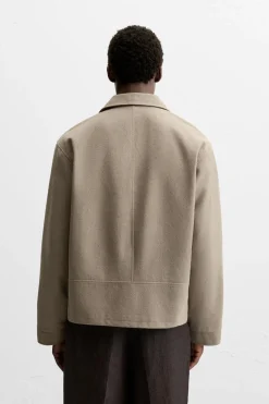 Outlet SOBRECAMISA ESTRUCTURA TEXTURA Hombre Sobrecamisas