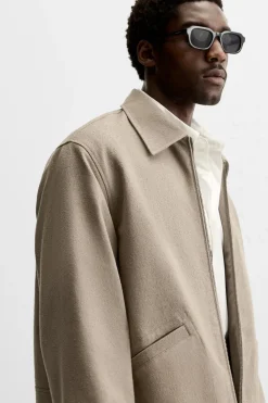 Outlet SOBRECAMISA ESTRUCTURA TEXTURA Hombre Sobrecamisas