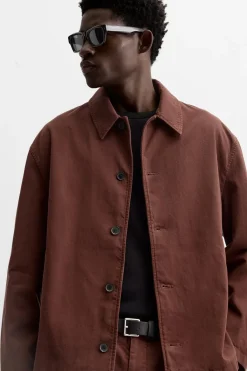 Best SOBRECAMISA ESTRUCTURA TWILL Hombre Sobrecamisas