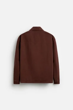 Best SOBRECAMISA ESTRUCTURA TWILL Hombre Sobrecamisas